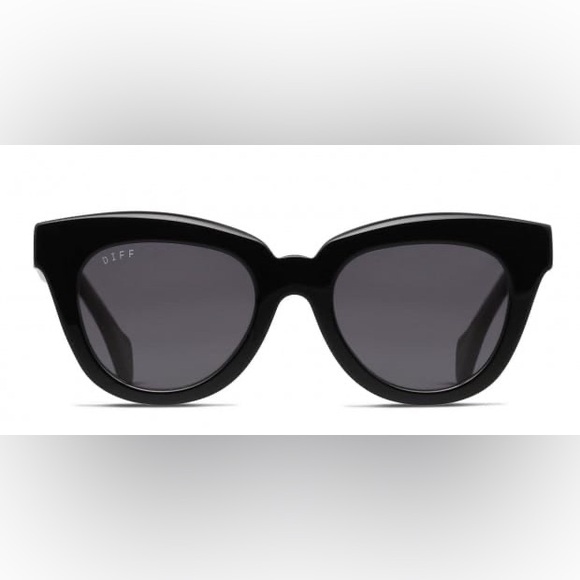 DIFF Eyeware - Jagger in Shiny Black - Picture 4 of 4
